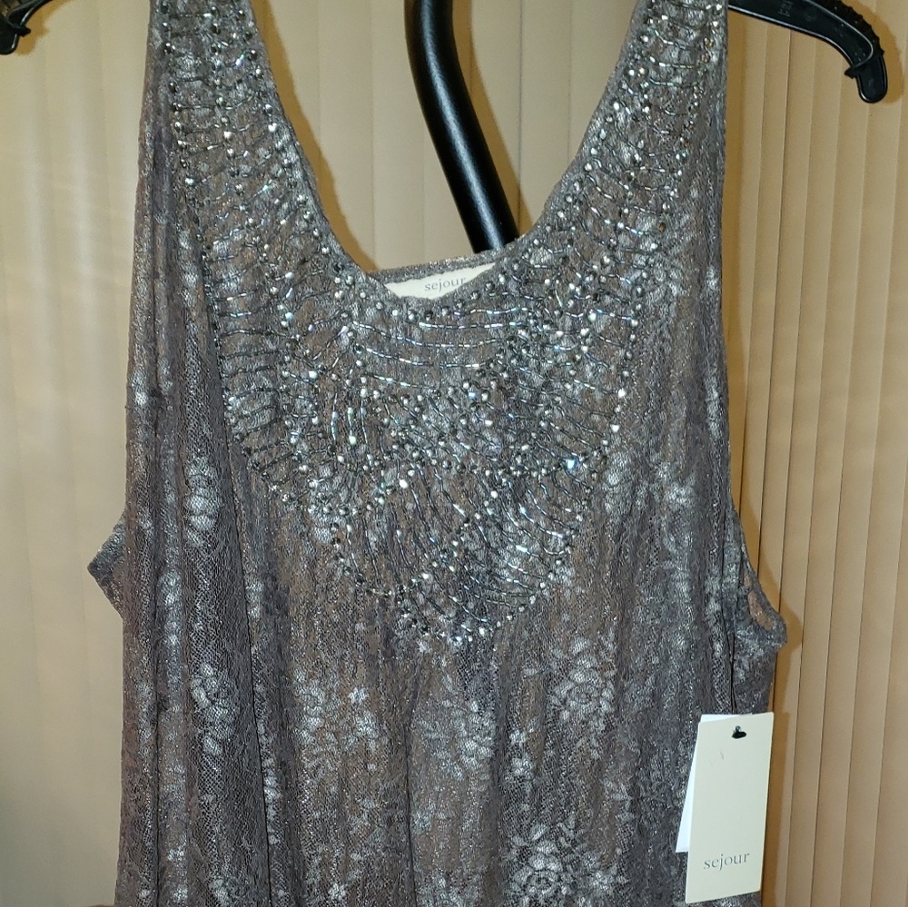 Bronze tank top
